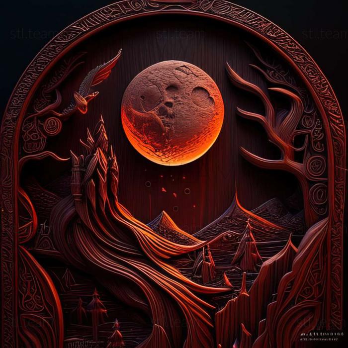 3D модель Игра The Elder Scrolls 3 Кровавая луна (STL)